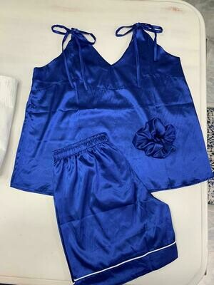 Conjunto tiras short Azul