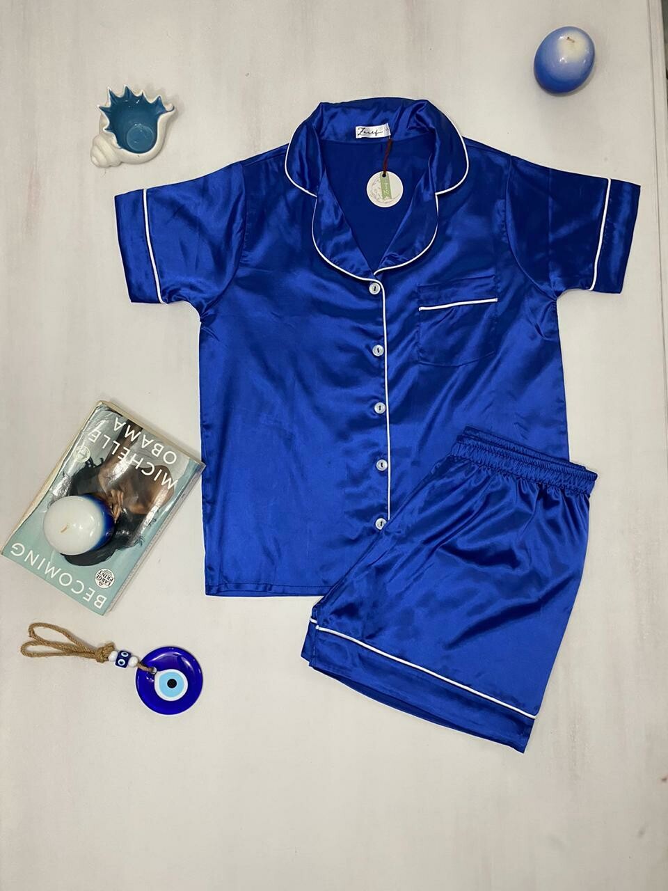 Conjunto Short Azul