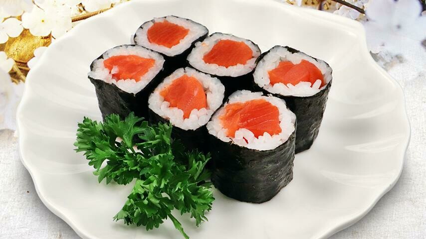 Wild Sockeye Salmon Roll