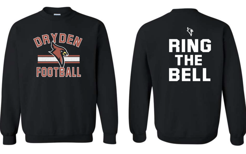 Dryden Football -"RING the Bell" Crewneck Sweatshirt