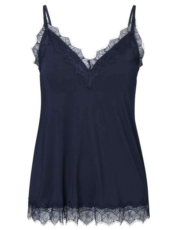 Rosemunde  4217 strap top Donker Blauw