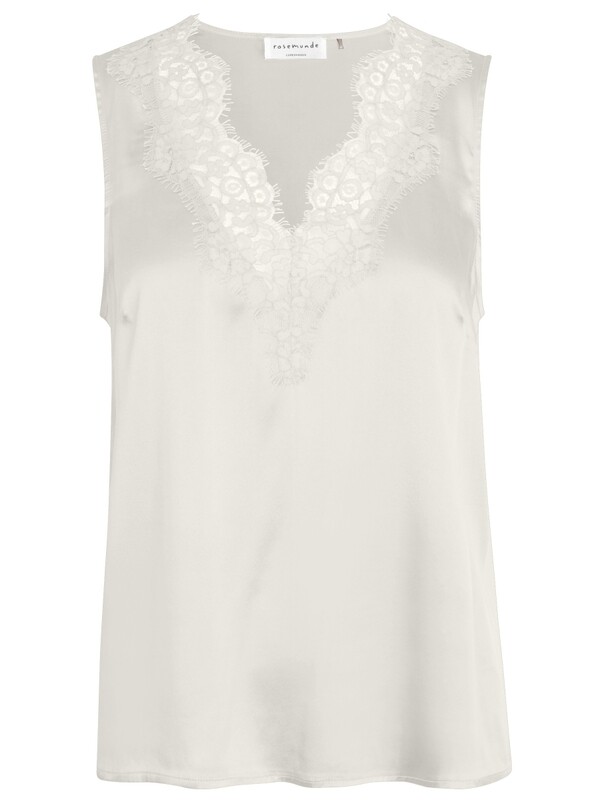 Rosemunde 1892 silk top ivory