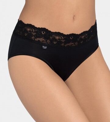 Sloggi 10031896 romance midi zwart