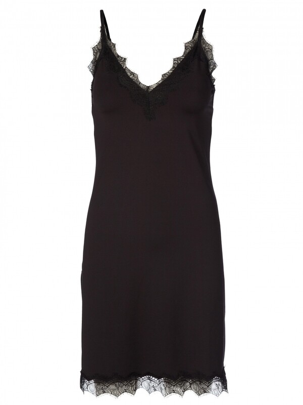 Rosemunde 4218 strap dress zwart