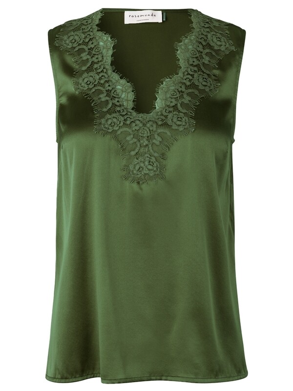 Rosemunde 1892 Jade Silk Top