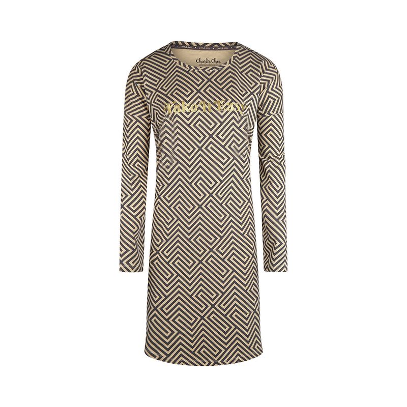 Charlie Choe Q53160-38 Dames Nachthemd Bigshirt
