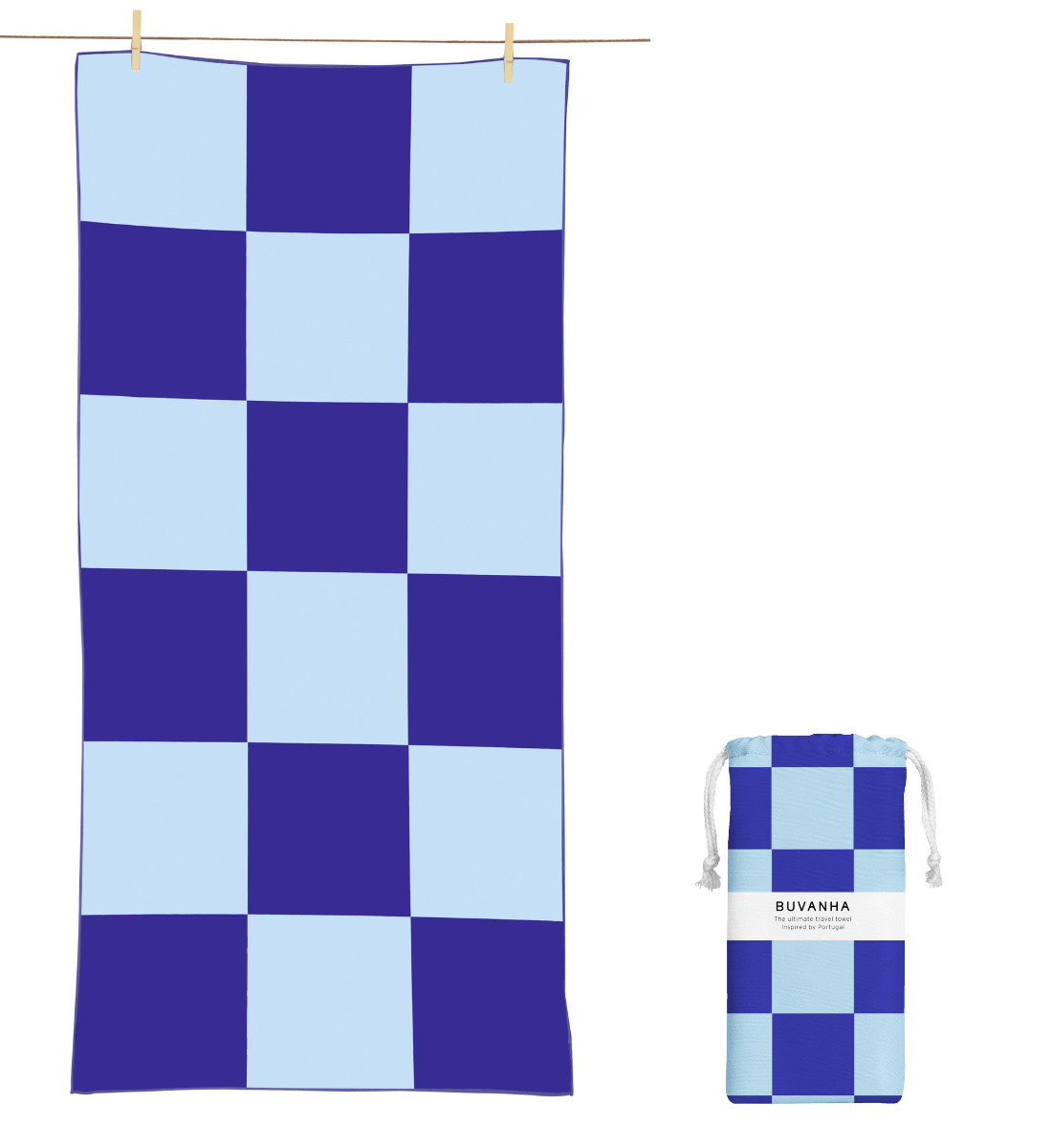 Buvanha Large Reishanddoek Portugal 02