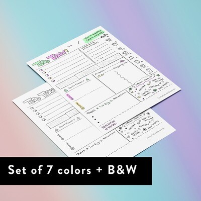 Prismatic Planner Pages