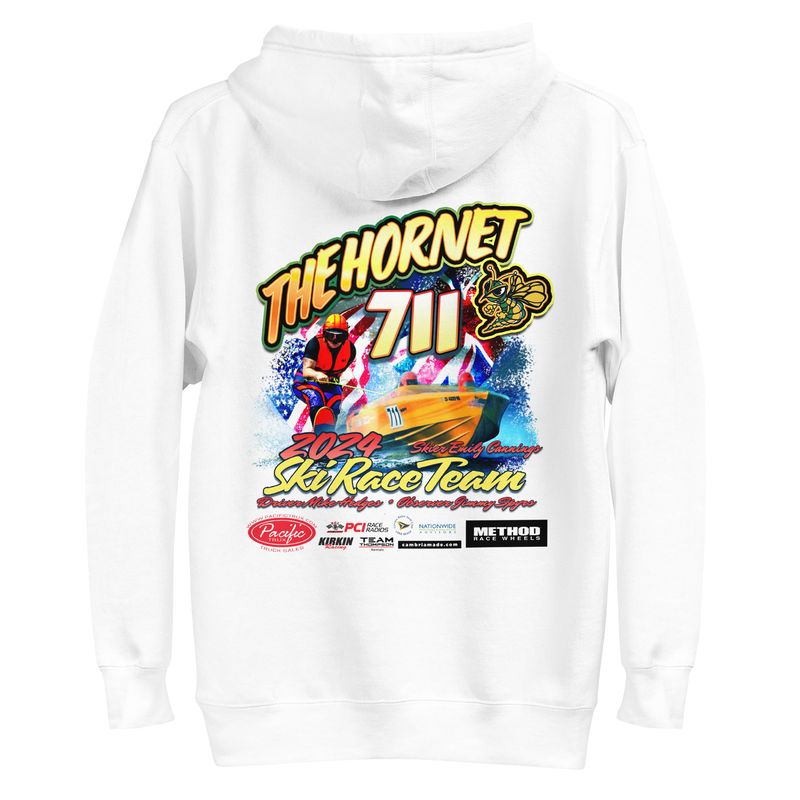 75th Catalina Ski Race - 711 Hornet Team Hoodie (White)