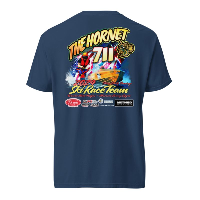 75th Catalina Ski Race - 711 Hornet Team Heavyweight Shirt (Navy)