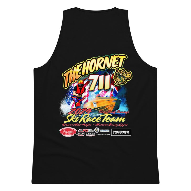 75th Catalina Ski Race - 711 Hornet Team Men's Tank (Black or Navy)
