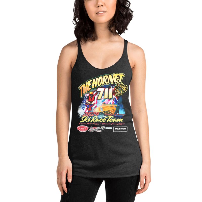 75th Catalina Ski Race - 711 Hornet Team Women's Tank (Black or Navy)