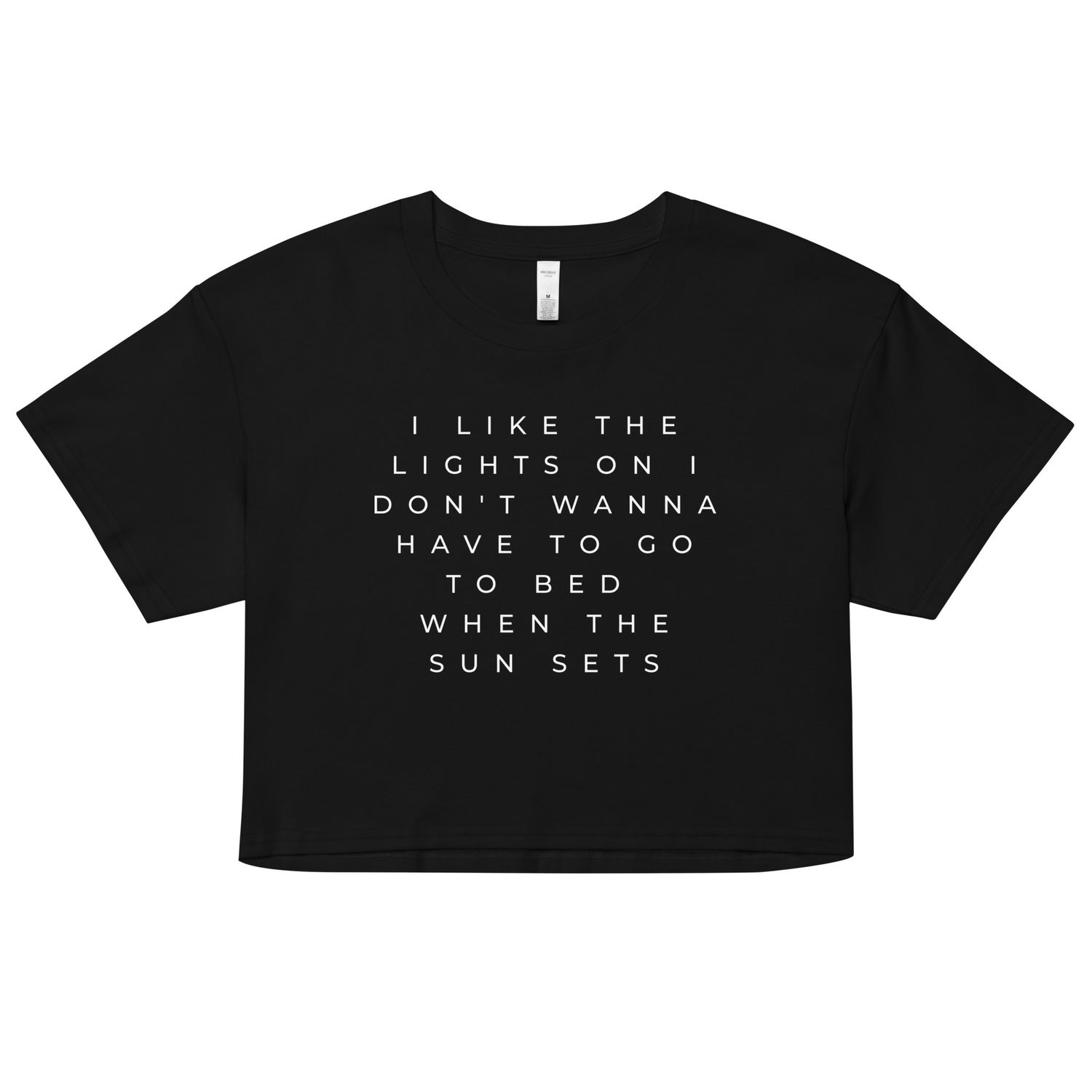 Solar Power Nights Crop T
