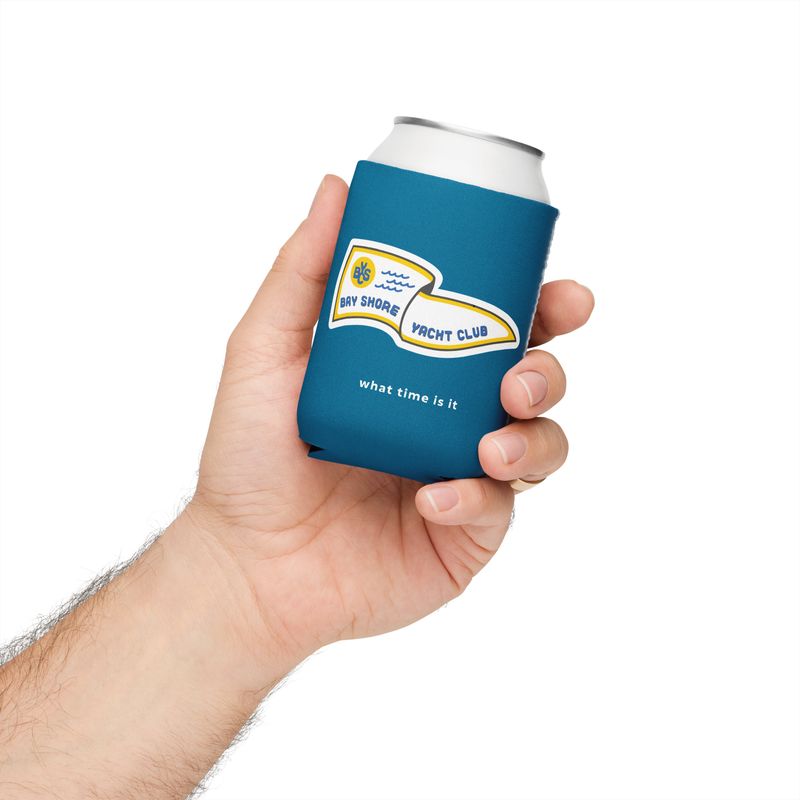 Bay Shore Yacht Club trendy can cooler