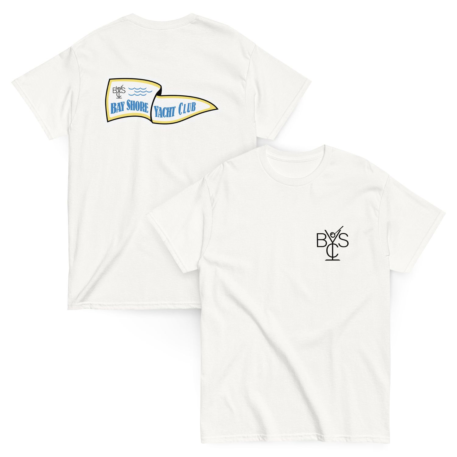 Bay Shore Yacht Club T-Shirt (Light Colors)