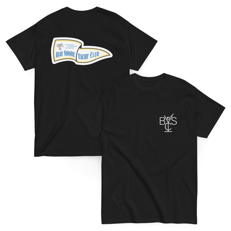 Bay Shore Yacht Club T-Shirt (Dark Colors)