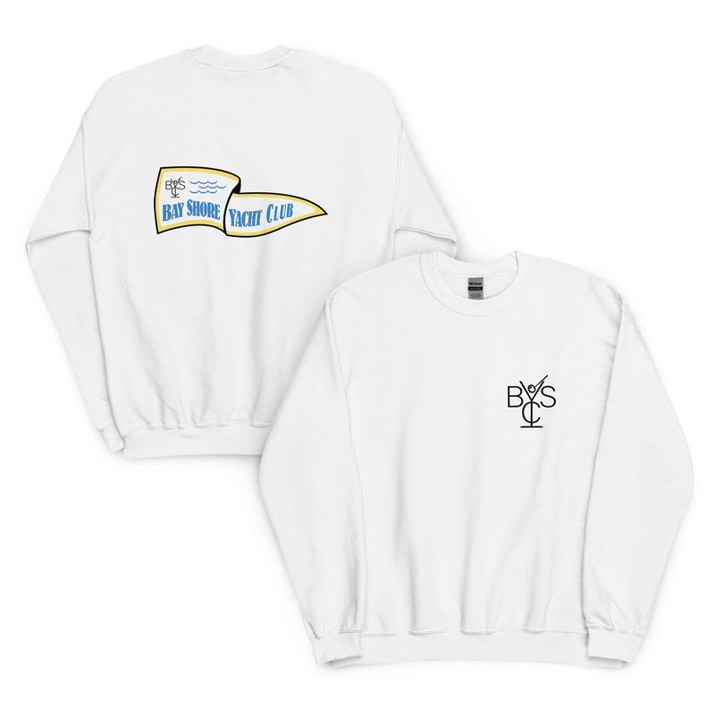 Bay Shore Yacht Club Sweatshirt (Light Colors)