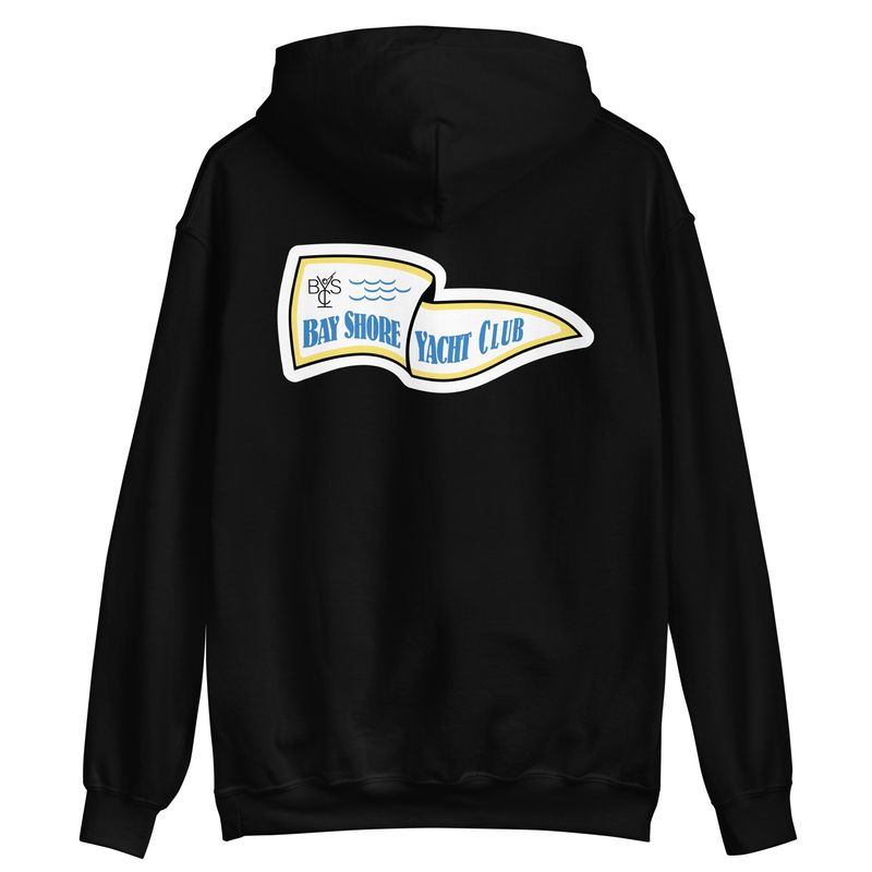 Bay Shore Yacht Club Hoodie (Dark Colors)