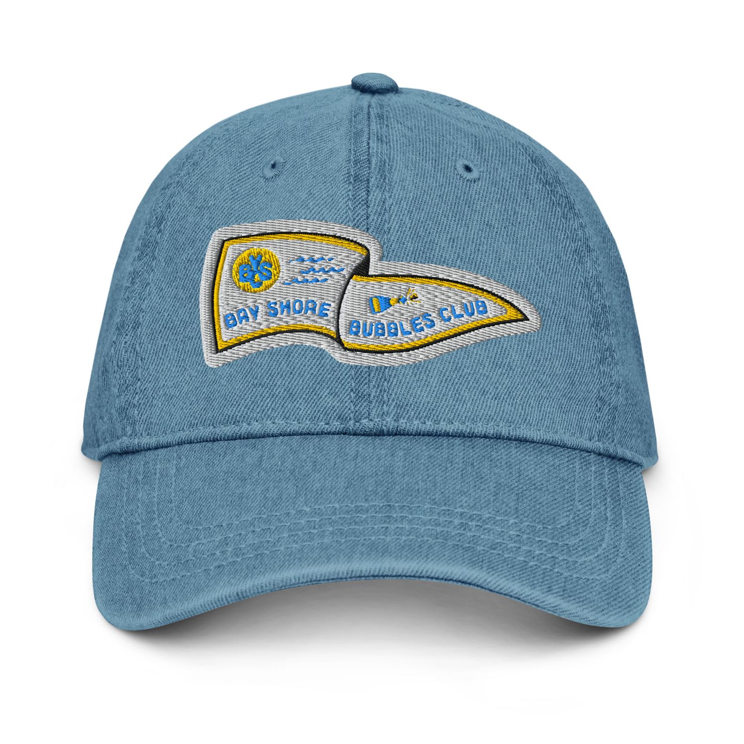 Bay Shore Bubbles Club Denim Cap (multiple colors)