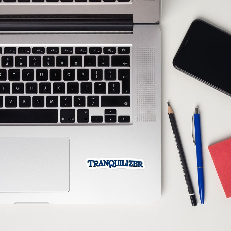 Tranquilizer Boat Transom Sticker - Choose a size