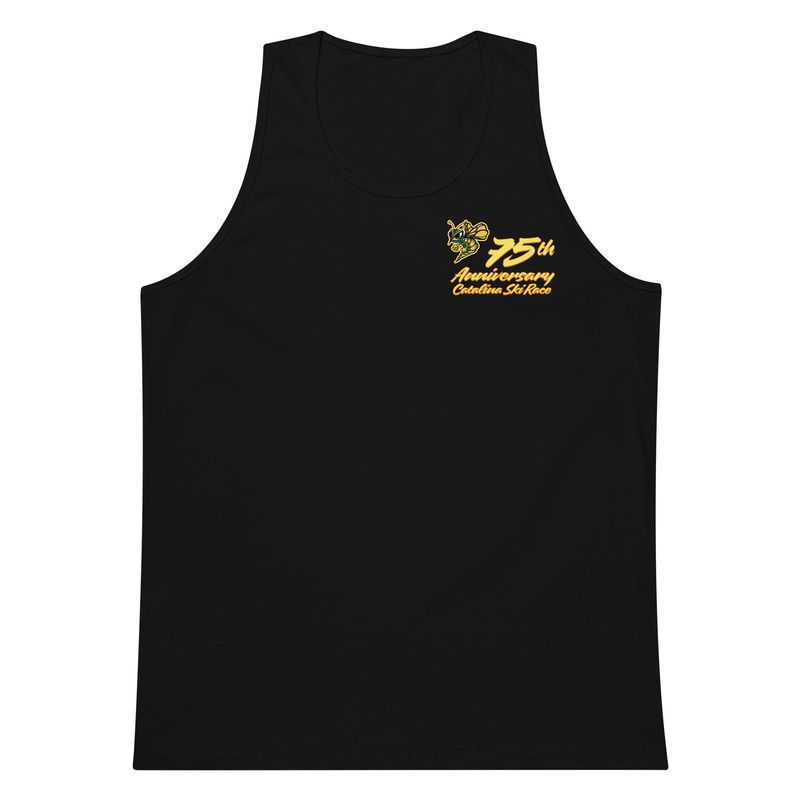 75th Catalina Ski Race - 711 Hornet Team Men's Tank (Black or Navy)
