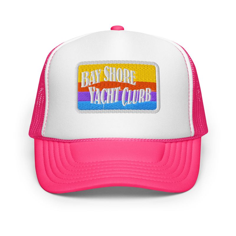 Bay Shore Yacht CLURB Foam Trucker Hats