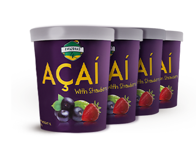 Açai with Strawberry 1L