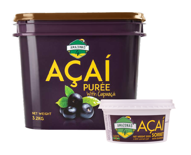 3.2kg Açaí Purée with Cupuaçu + FREE 200g Açaí Sorbet with Guaraná