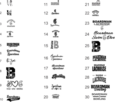 Step 1 Full Front Design Options