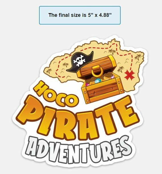 HoCo Pirate Adventures Magnet