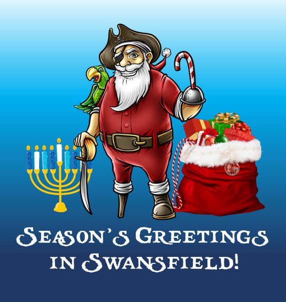 The December Treasure Hunt - "Season's Greetings in Swansfield!"
