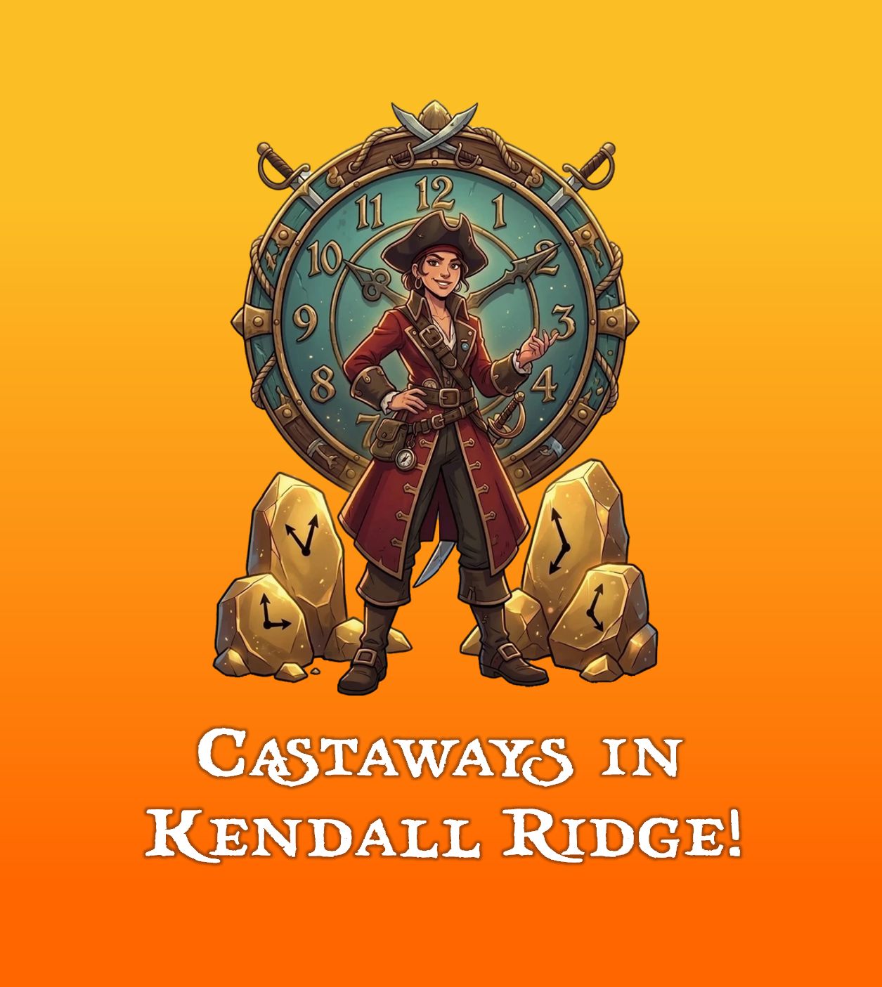 The September Pirate Treasure Hunt - "Castaways In Kendall Ridge!"