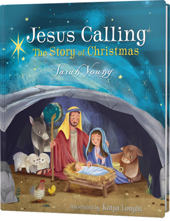 Jesus Calling: the Story of Christmas by Sarah Young padded board book