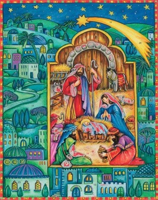 Born in Bethlehem Advent Calendar BB752