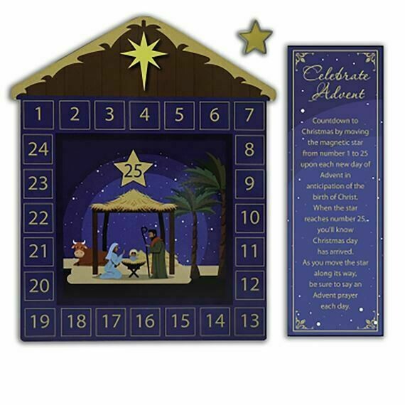 Magnetic Advent Calendar AD134