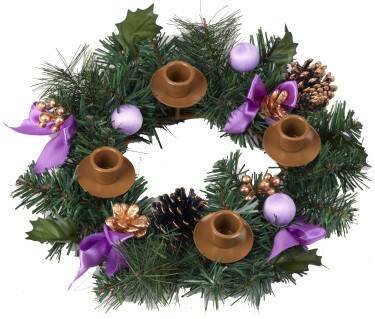 Advent wreath Vermont christmas