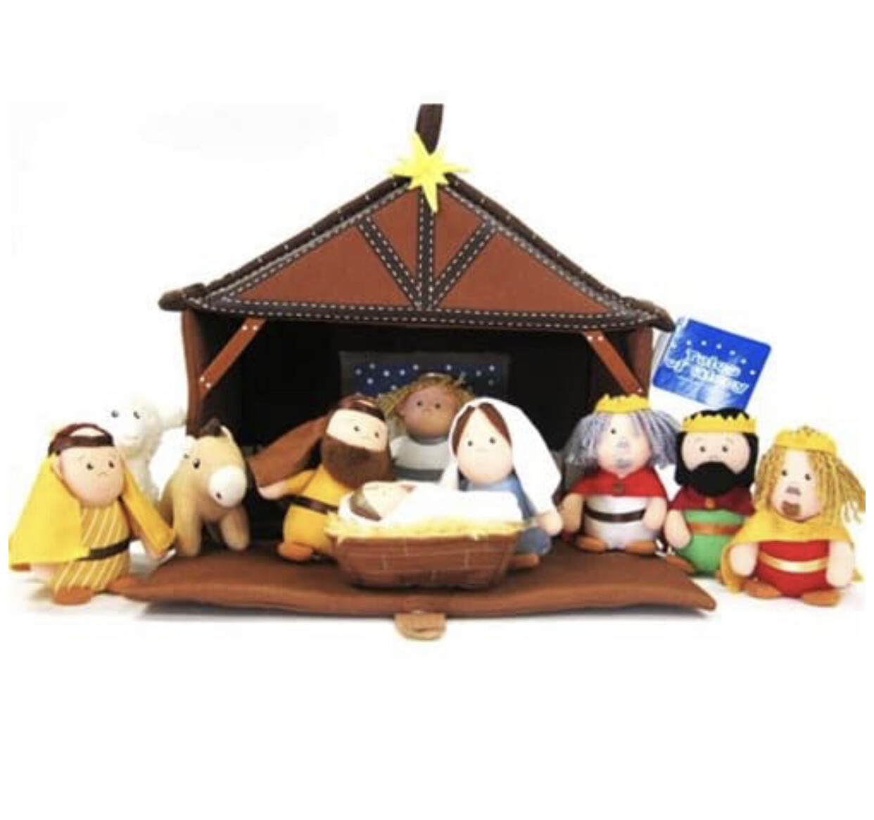 Plush Nativity Set 11 pc