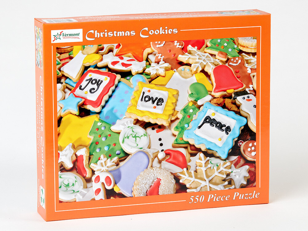 Christmas Cookies Jigsaw Puzzle 550 Piece