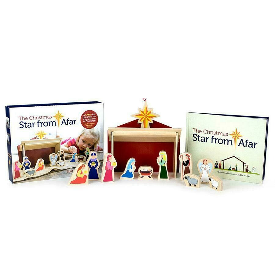 Game Set: Star From Afar Wooden Nativity