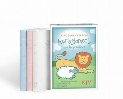 Bible KJV Baby New Testament/Psalms, Color: Blue