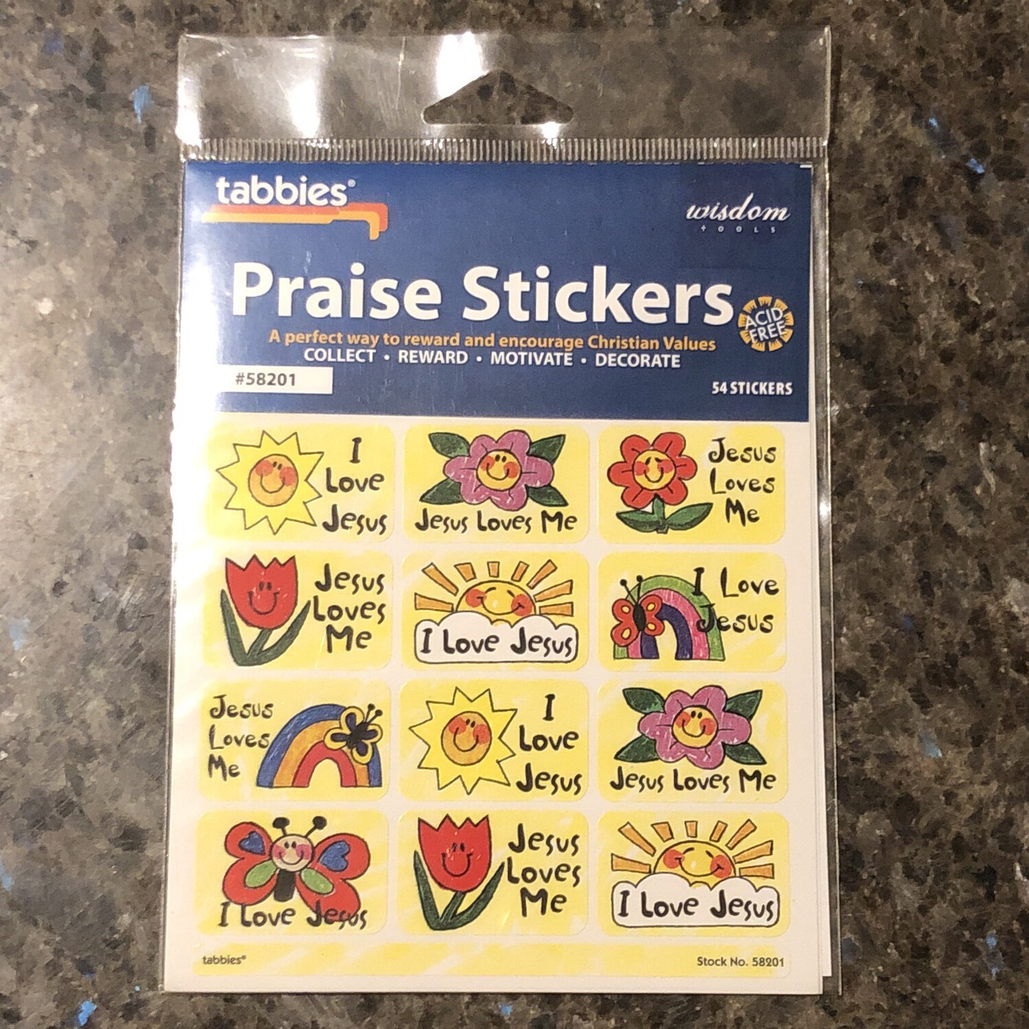 Praise Stickers 58201