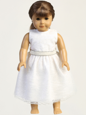 Doll dress - Glitter tulle SP181