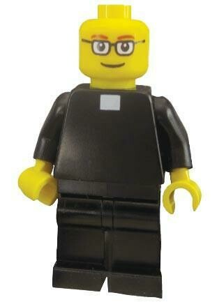FATHER LEOPOLD CELEBRATES MASS Lego Set