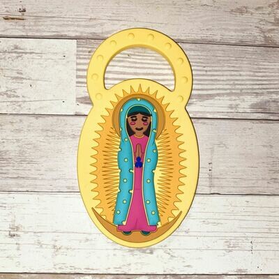 Chews Life Our Lady of Guadalupe Teether TEE-LAD-GUA
