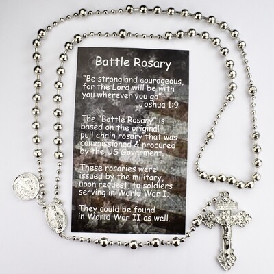 GOLD PLATED ST BENEDICT ROSARY