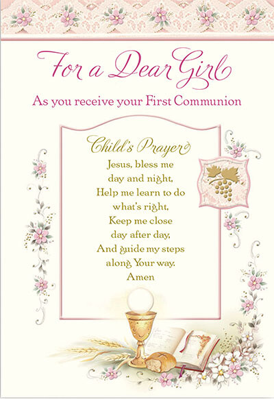 Dear Girl First Communion 89060