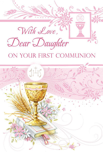 With Love Dear Daughter First Communion 82315