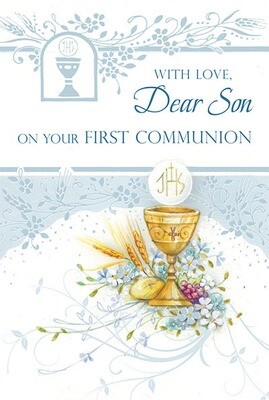 With Love Dear Son First Communion 82314