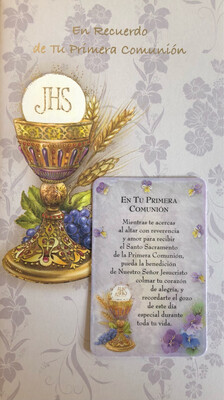 En Recuerdo de Tu Primera Comunión - En Español 
