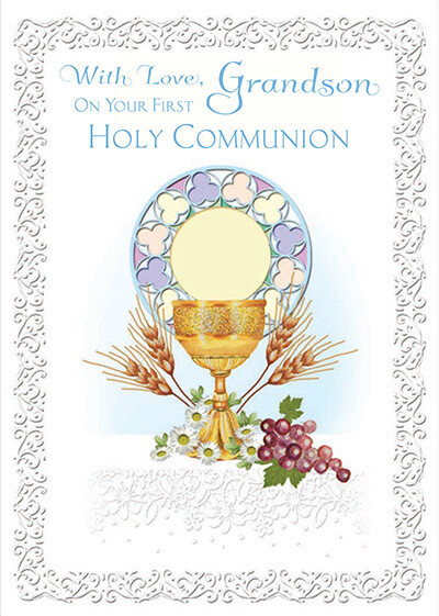 With Love Grandson First communion 85526